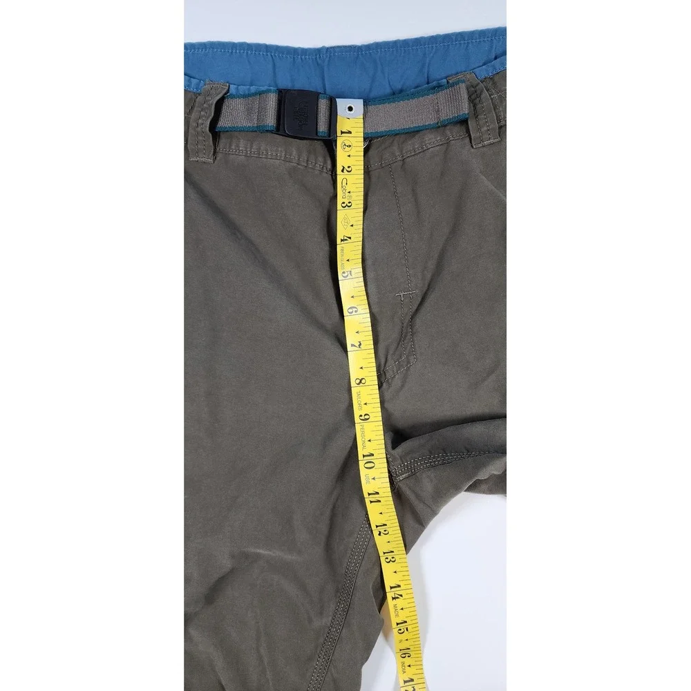 The North Face Men's Outdoor Hiking Utility Shorts Belted Y2K Size 32‎